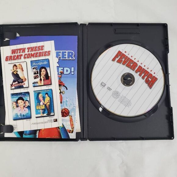 Fever Pitch DVD Drew Barrymore Jimmy Fallon Widescreen Romantic Comedy - Picture 2 of 4